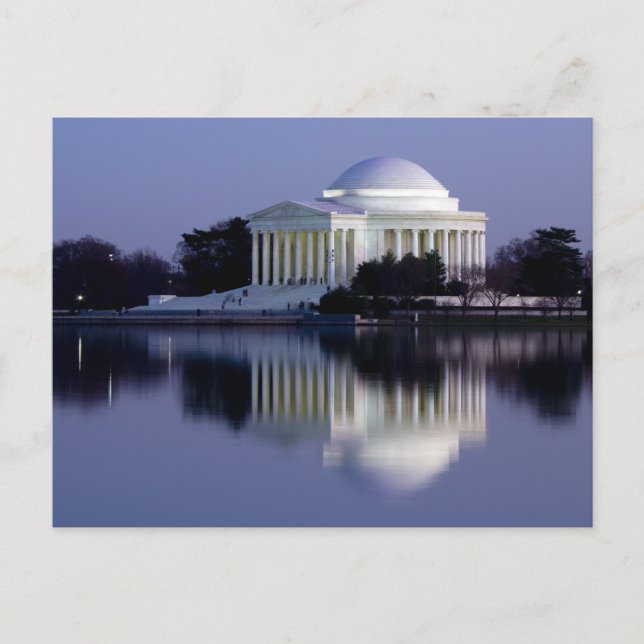 The Thomas Jefferson Memorial Postcard (Front)