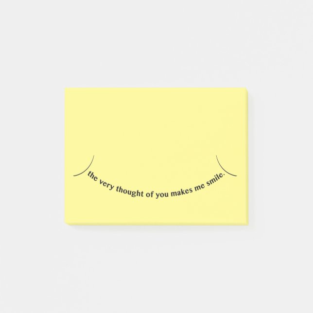 The Thought of You Post-it Notes (Front)