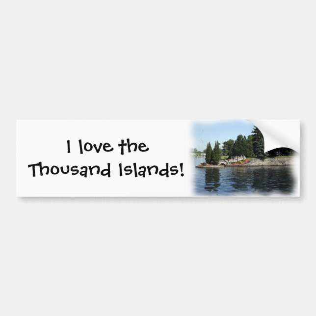 The Thousand Islands #1 Bumper Sticker (Front)