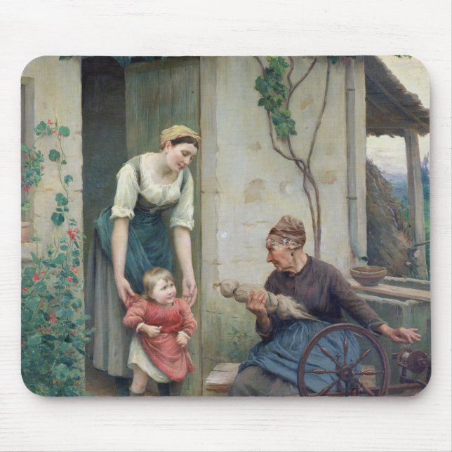 The Three Ages Mouse Mat (Front)