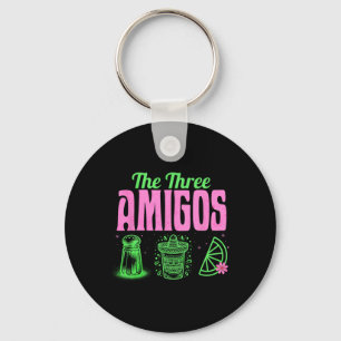 The Three Amigos Cinco De Mayo Drinking Tequila Pa Key Ring