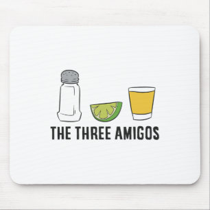 The Three Amigos Cinco De Mayo Tequila Salt And Li Mouse Mat