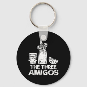 The Three Amigos Shirt Tequila Lime Salt Men Women Key Ring