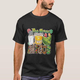 The Three Amigos Tequila Salt Lime Cinco De Mayo T-Shirt