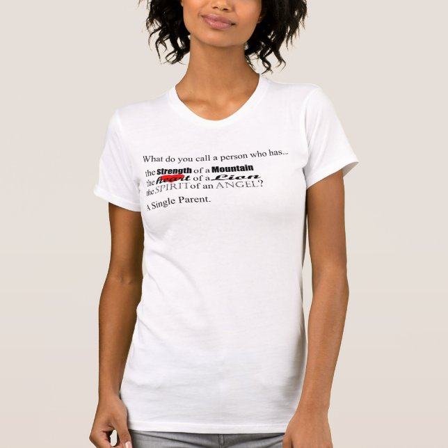 The Three Attributes (Front) T-Shirt (Front)