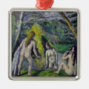 The Three Bathers, c.1879-82 Metal Tree Decoration
