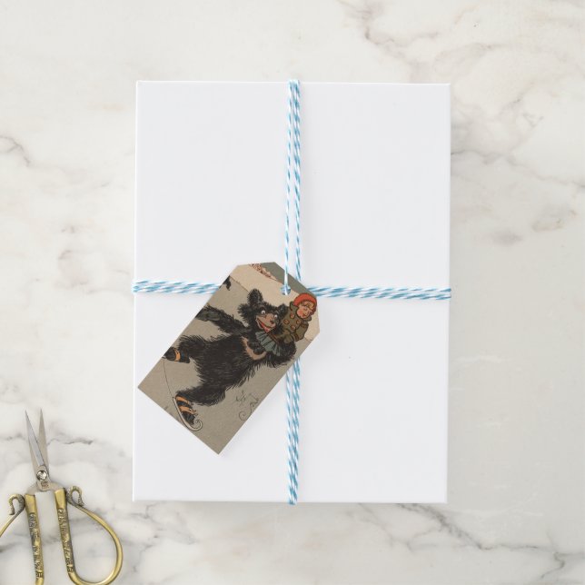 The Three Bears Gift Tag (With Twine)