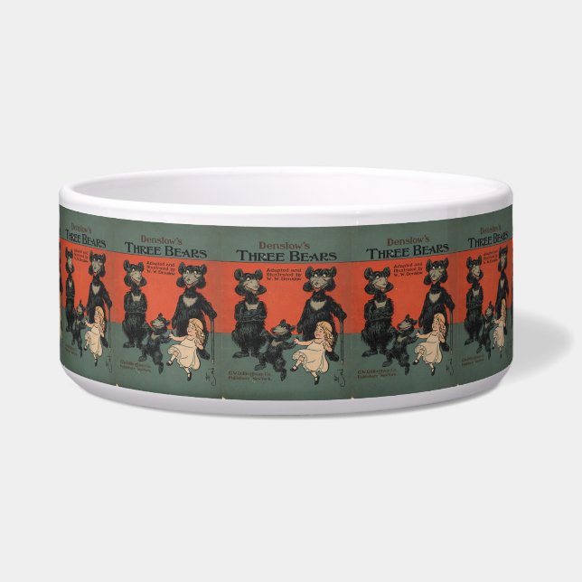 The Three Bears Pet Bowl (Front)