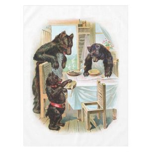 The Three Bears Tablecloth