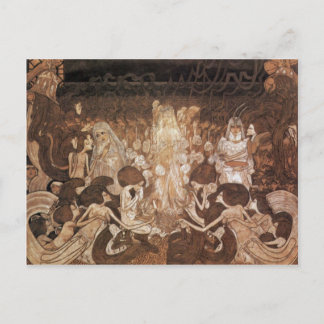 The Three Brides By Toorop Jan (Best Quality) Postcard