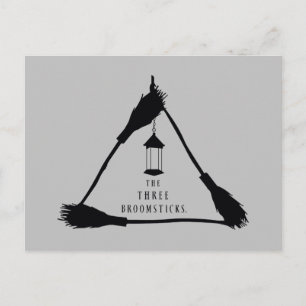 THE THREE BROOMSTICKS™ Logo Invitation Postcard