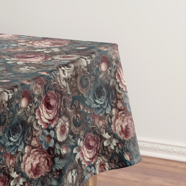 🩸 The Three Christ of Ypsilanti – Gothic Md Print Tablecloth (In Situ)