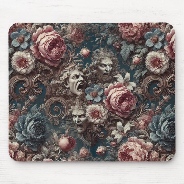 🩸 The Three Christ of Ypsilanti – Gothic  Mouse Mat (Front)