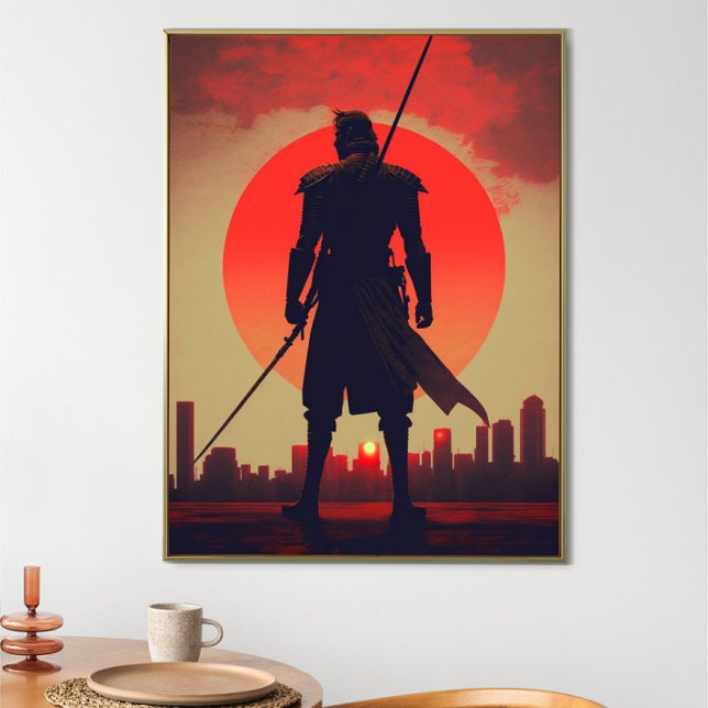 The Three Colours of the Samurai Japanese Warrior  Poster (Creator Uploaded)