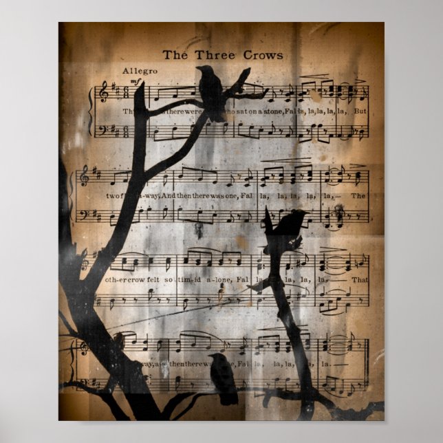 The Three Crows Poster (Front)