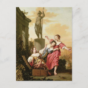 The Three Daughters of Cecrops Postcard