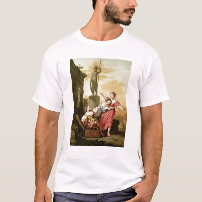 The Three Daughters of Cecrops T-Shirt (Front)