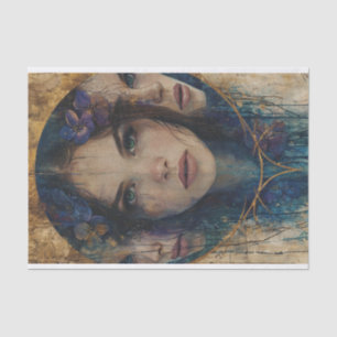 The three faces tissue paper