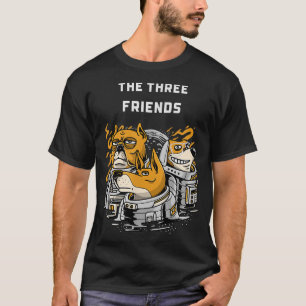 The Three Friends Dog Pals Dogs Pal Friend Threes T-Shirt
