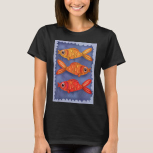 the three goldfish in a crafty water T-Shirt