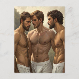 The Three Graces: A Quiet Encounter Postcard