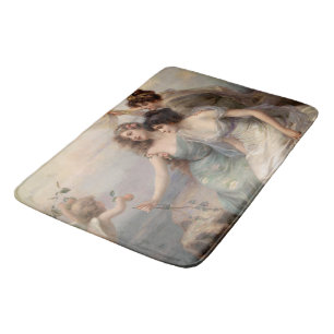 The Three Graces by Edouard Bisson Bath Mat