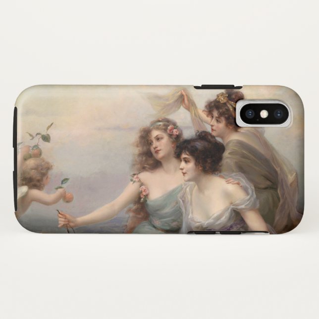 The Three Graces by Edouard Bisson Case-Mate iPhone Case (Back (Horizontal))