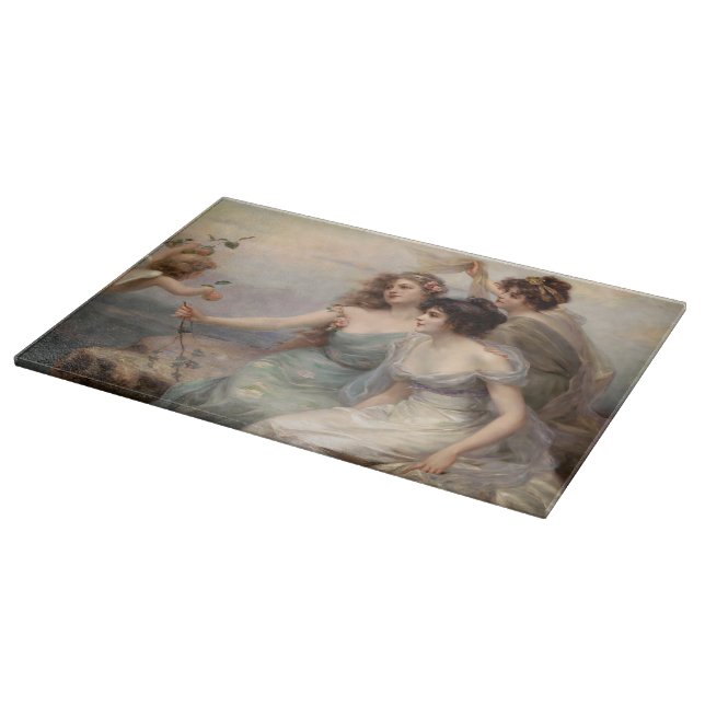The Three Graces by Edouard Bisson Cutting Board (Corner)
