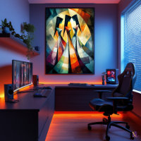 The Three Graces - Cubist masterpiece inspired