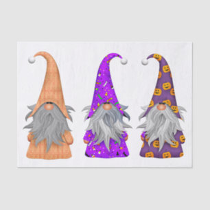 The Three Halloween Gnomes Tissue Paper