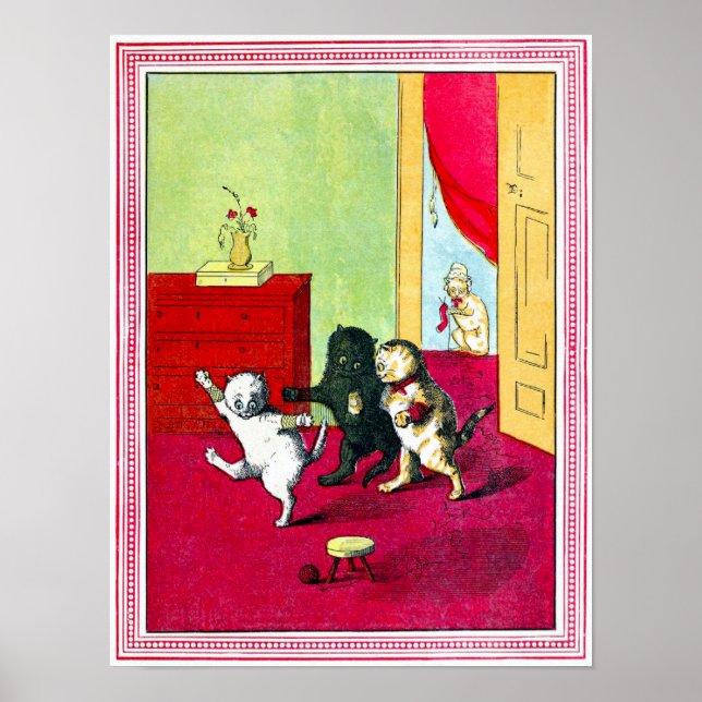 The Three Little Kittens Poster (Front)