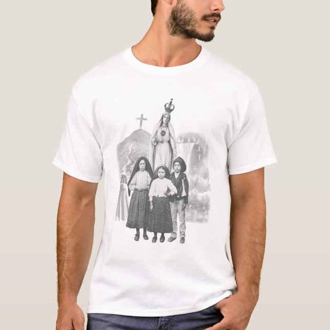 The Three Little Shepherds of Fatima T-Shirt (Front)