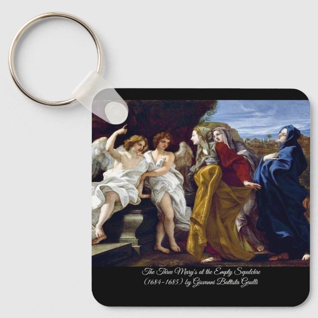The Three Mary's Key Ring (Front)