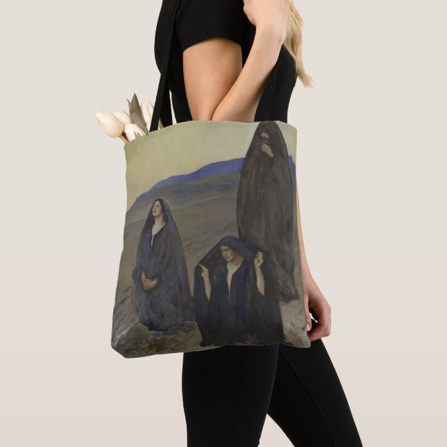 The Three Marys Tote Bag (Close Up)