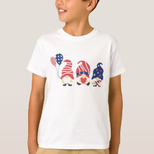 The Three Patriotic Gnomes T-Shirt