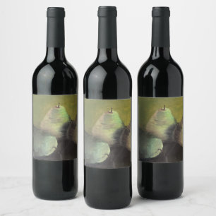 The three pears  wine label