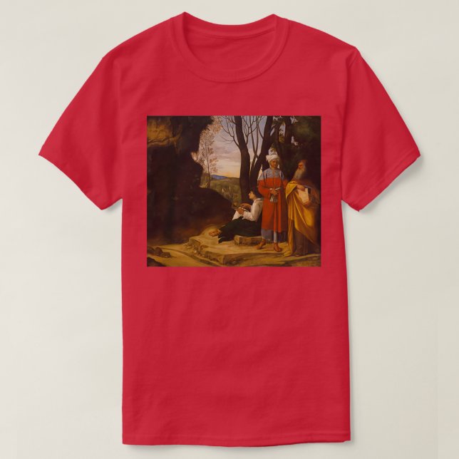 The Three Philosophers Giorgione T-Shirt (Design Front)