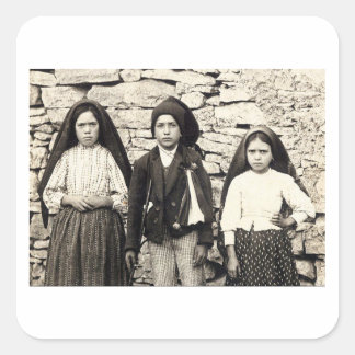 The Three Plots Square Sticker