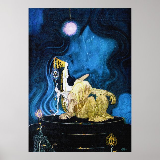 THE THREE PRINCESSES OF THE BLUE MOUNTAIN POSTER (Front)