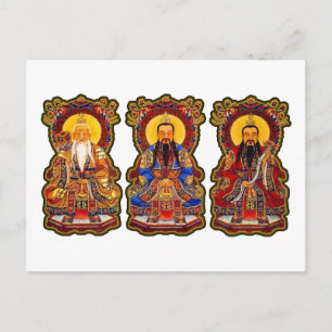 The Three Pure Ones Postcard