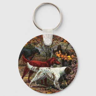 The Three Setters Keychain