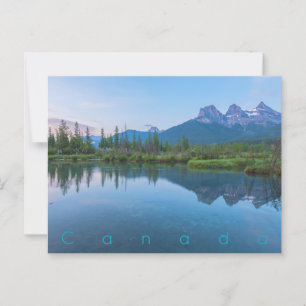 The Three Sisters at Dawn Postcard