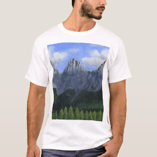 The three sisters in Canmore, Alberta, Canada T-Shirt
