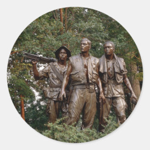 The Three Soldiers Classic Round Sticker