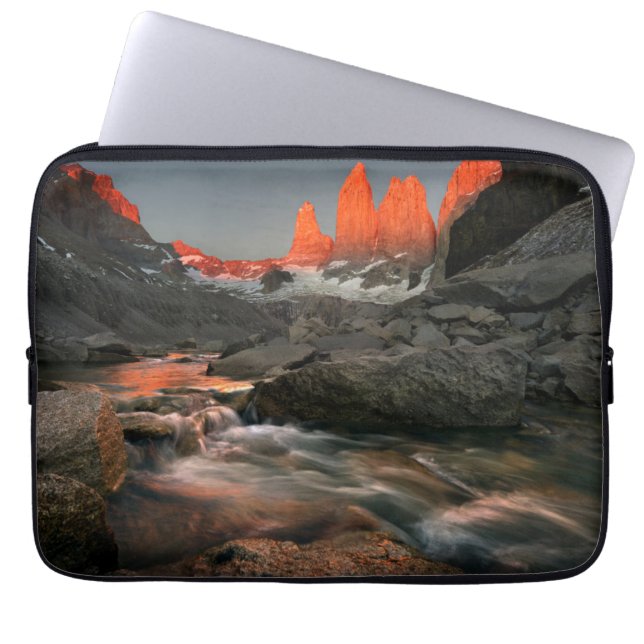 The Three Towers Laptop Sleeve (Front)