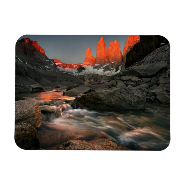The Three Towers Magnet (Horizontal)