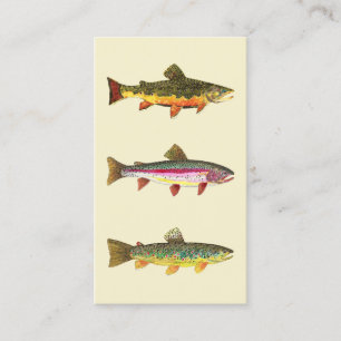 The Three Trout Business Card