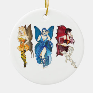 The Three Wise Fairies Ornament