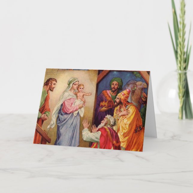 The three wise men holiday card (Front)