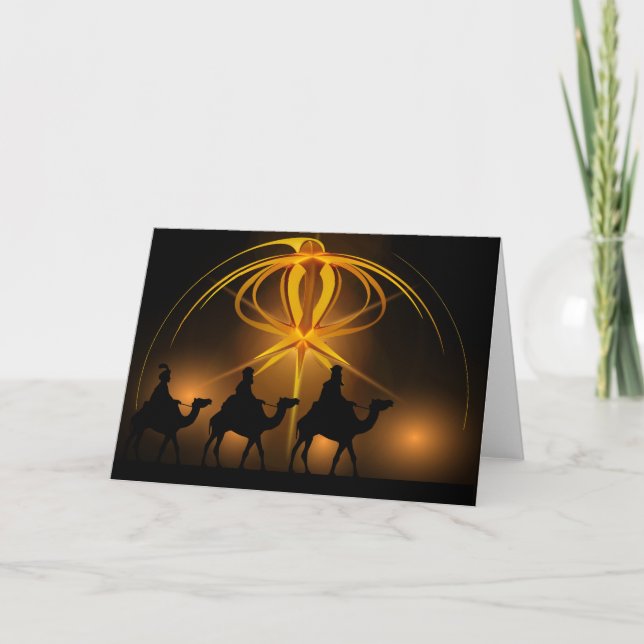 The Three Wise Men Holiday Card (Front)